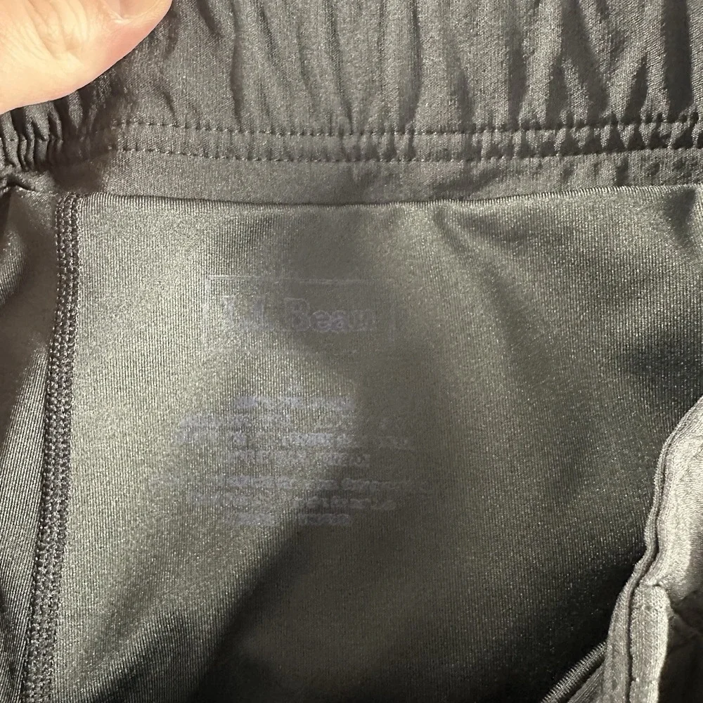 L.L Bean‎ Comfort Cycling Liner Shorts Mens Medium Black 32 Waist 7